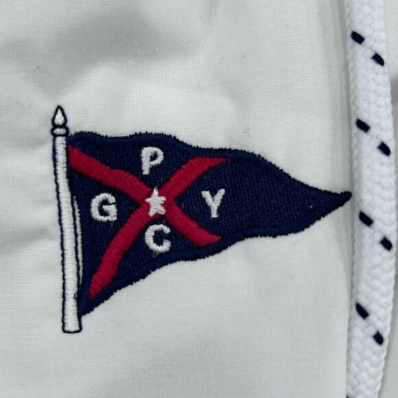 Vtg Gear For Sports Windbreaker Jacket Men's XL White Blue GPYC Vented Full Zip - Picture 6 of 16